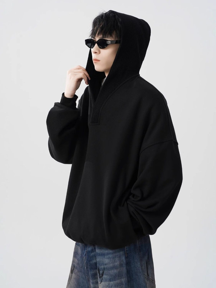 Streetwear Brand Aesthetic - Sudaderas holgadas de ocio de algodón