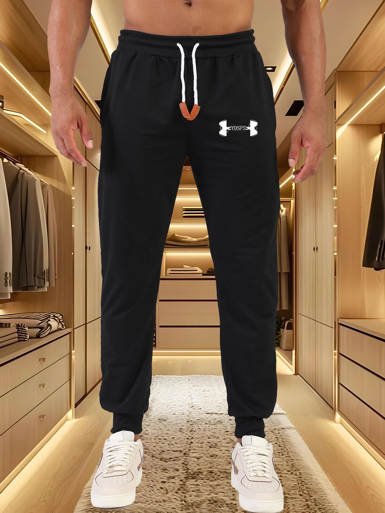 Streetwear Brand Joggers - Pantalones Deportivos para Hombre, con Logotipo