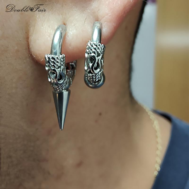 Pendiente de aro de tótem de d - Streetwear Brand Accessories reseña y precio