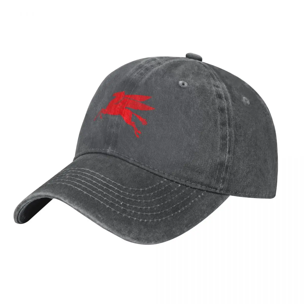 Logotipo de la marca Mobil Oil - Streetwear Brand Red Logo reseña y precio