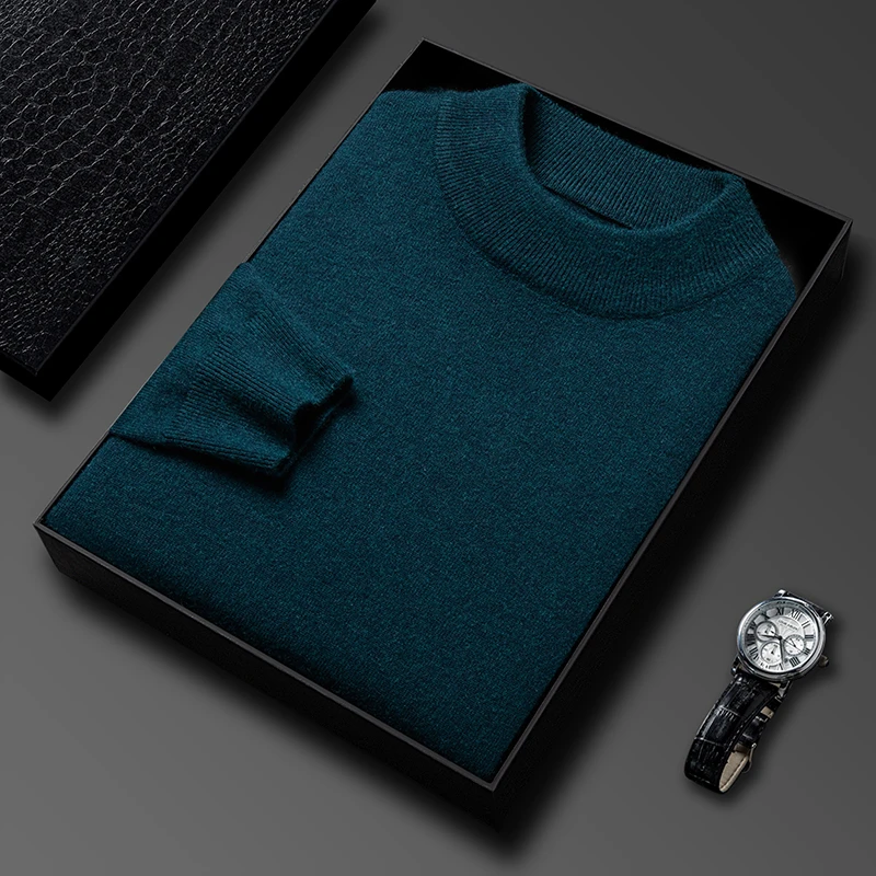 Suéter de punto de medio cuell - Streetwear Brands reseña y precio