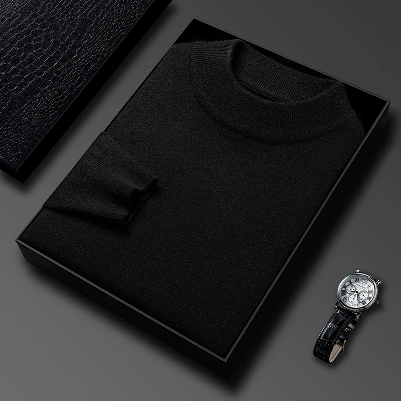 Suéter de punto de medio cuell - Streetwear Brands reseña y precio