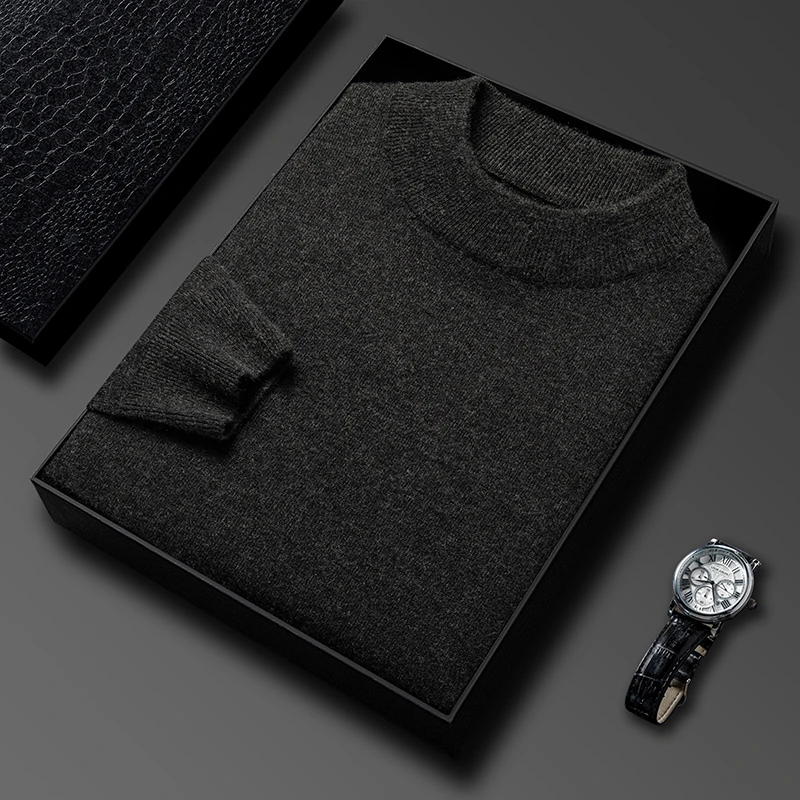 Suéter de punto de medio cuell - Streetwear Brands reseña y precio
