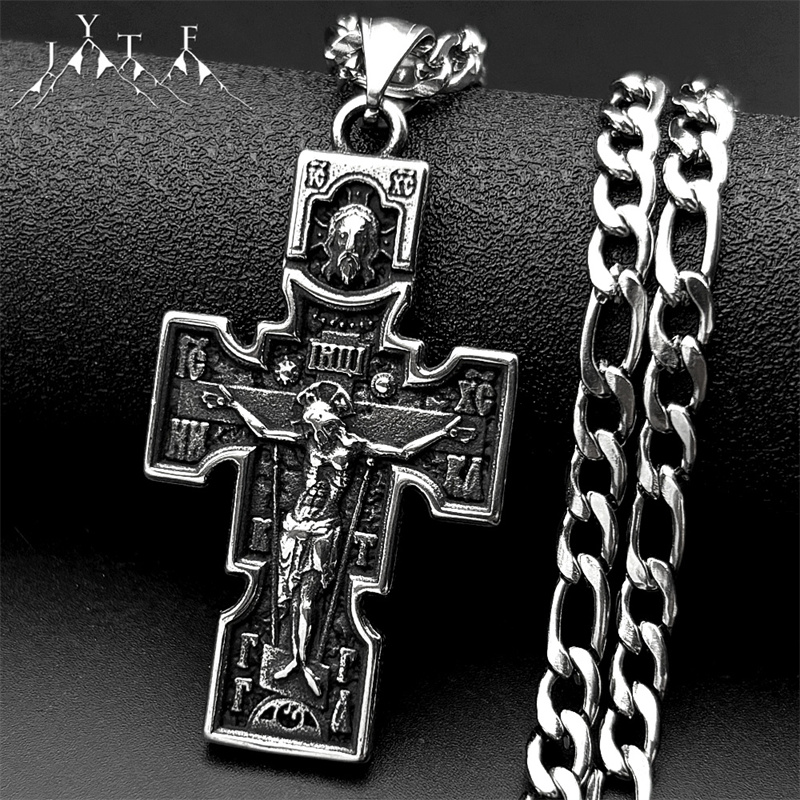 Collar con colgante de crucifi - Streetwear Brand Accessories reseña y precio