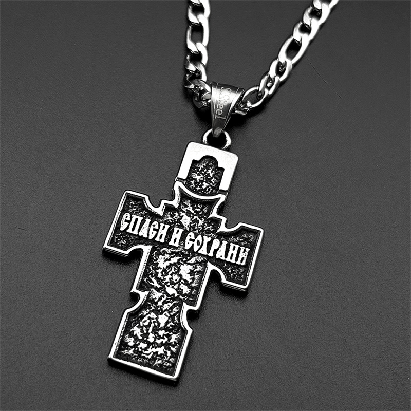 Collar con colgante de crucifi - Streetwear Brand Accessories reseña y precio