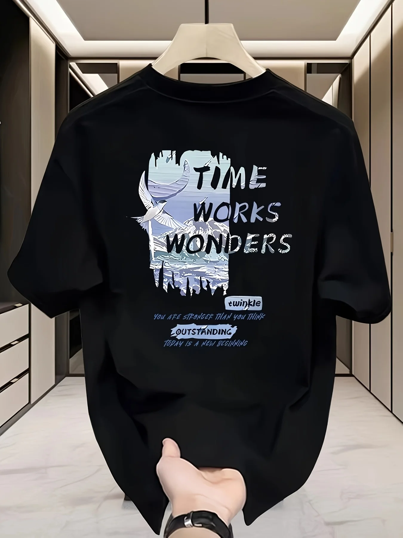 Camiseta Oversize de Algodón U - Streetwear Brand Aesthetic reseña y precio