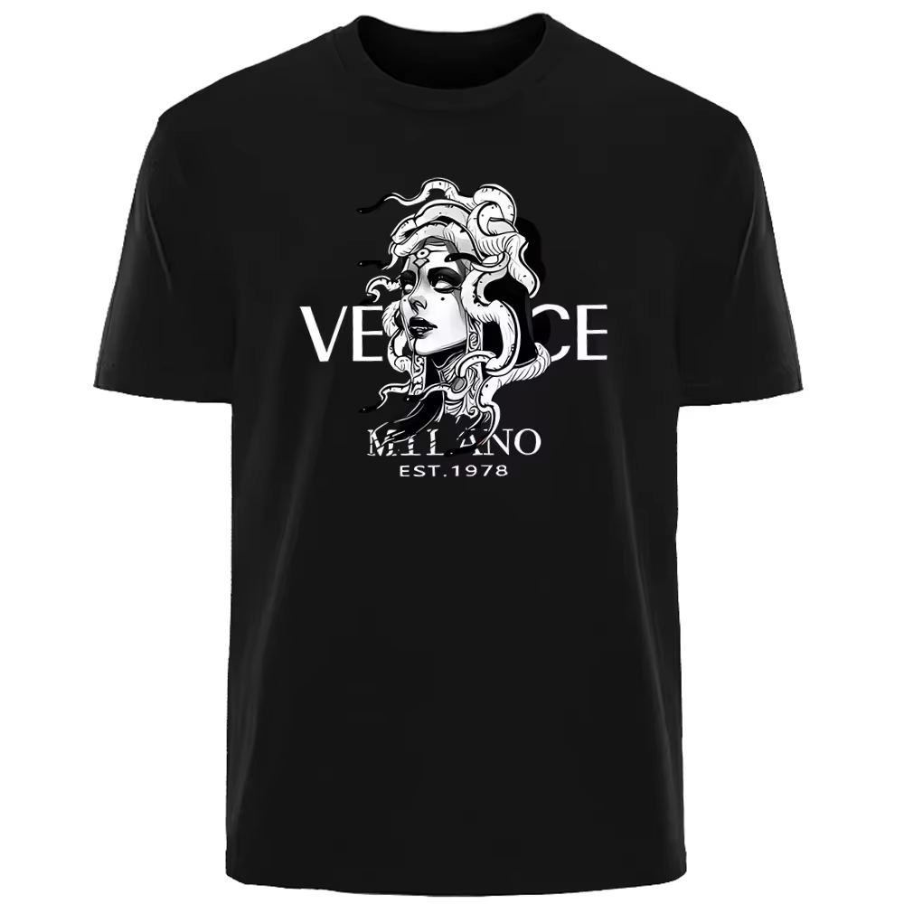 Camiseta de algodón con estamp - Streetwear Brand Aesthetic reseña y precio