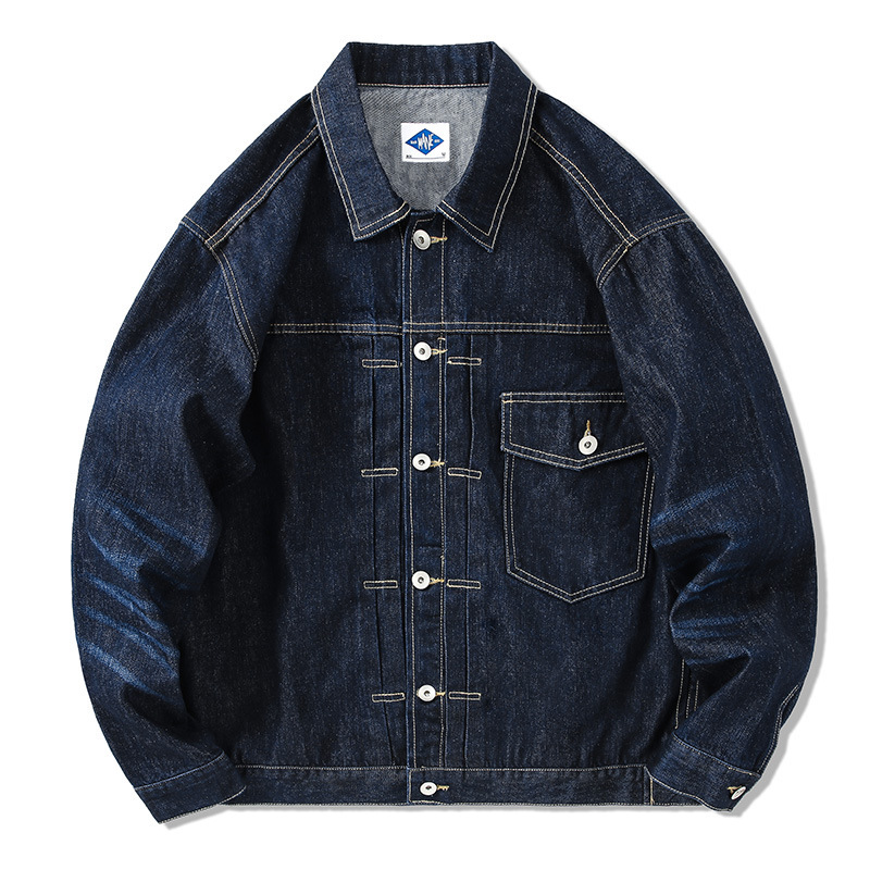 Tide-chaqueta vaquera azul osc - Streetwear Brands reseña y precio
