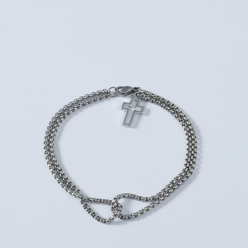 Pulsera con colgante de cruz d - Streetwear Brand Accessories reseña y precio