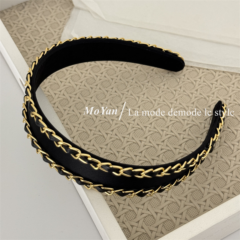 Diadema de tela vaquera con ca - Streetwear Brands reseña y precio