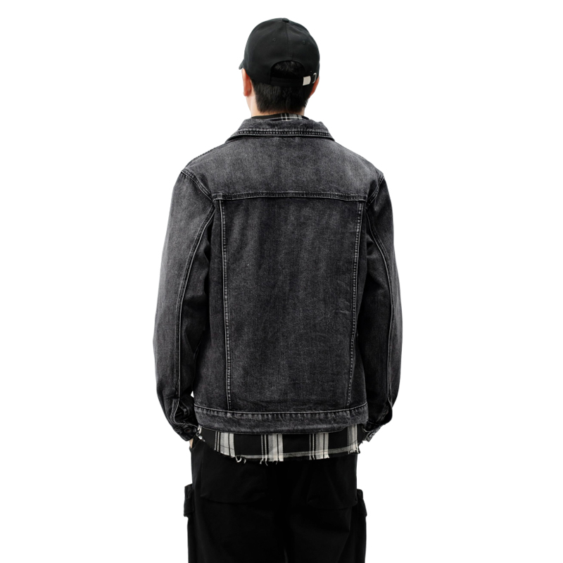 Chaqueta vaquera gris de talla - Streetwear Brands reseña y precio